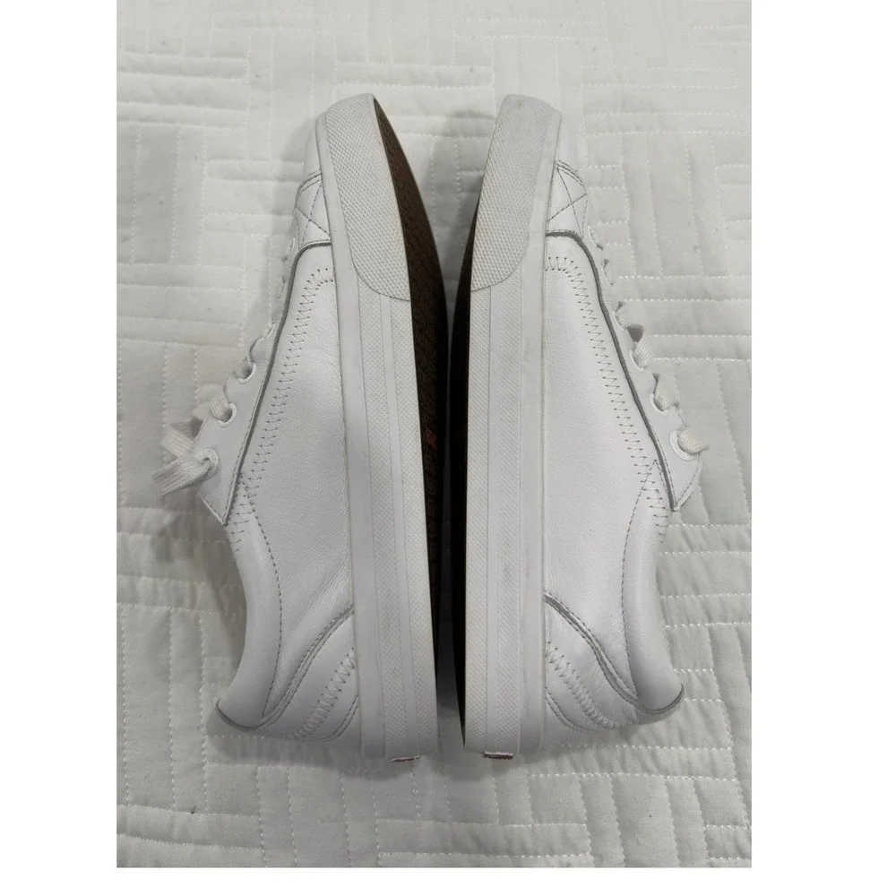 Taos Plim Soul Lux White Leather Lace Up Sneakers Shoes PLX-13994A